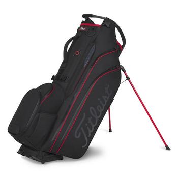 Titleist Hybrid 14 StaDry Golf Stand Bag - Black/Black/Red - main image