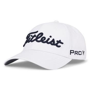 Gold Gear Direct - Titleist Junior Tour Performance Golf Cap - White/Navy