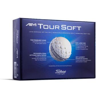 Titleist Tour Soft AIM 360 Golf Balls - White - main image