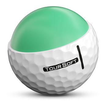 Titleist Tour Soft Golf Balls - White - 2022 - main image