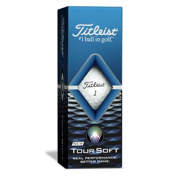 Titleist Tour Soft Golf Balls - White - 2022 - main image