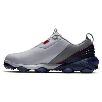 FootJoy Tour Alpha Golf Shoes - White/Navy/Grey