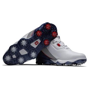 FootJoy Tour Alpha Golf Shoes - White/Navy/Grey - main image