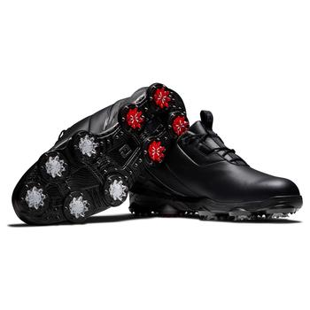 FootJoy Tour Alpha Golf Shoes - Black/Charcoal/Red - main image