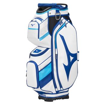 Mizuno Tour Golf Cart Bag 22 - White/Blue - main image