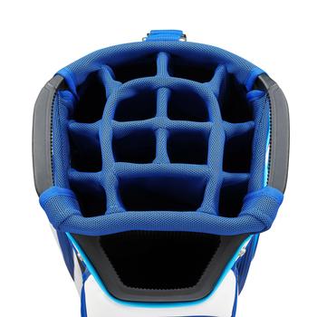 Mizuno Tour Golf Cart Bag 22 - White/Blue - main image