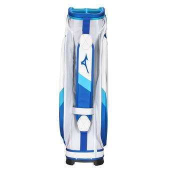 Mizuno Tour Golf Staff Cart Bag - White/Blue - main image