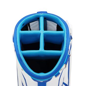 Mizuno Tour Golf Staff Cart Bag - White/Blue - main image