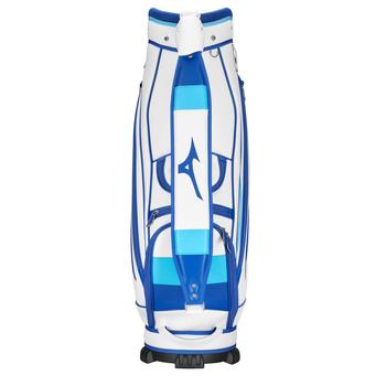 Mizuno Tour Golf Staff Mid Size Cart Bag - White/Blue - main image