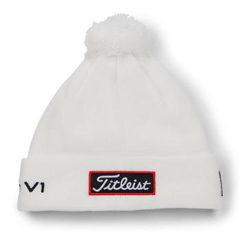 Titleist Tour Pom Pom Winter Beanie Hat - White - main image