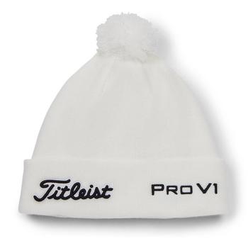 Titleist Tour Pom Pom Winter Beanie Hat - White - main image