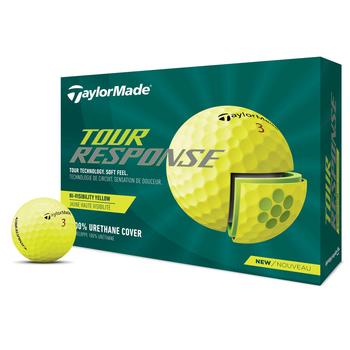 TaylorMade Tour Response Golf Balls 2022 Unisex - Yellow  - main image