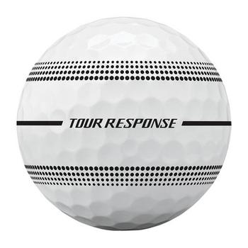 TaylorMade Tour Response Stripe Golf Balls - White/Clear (4 For 3) - main image