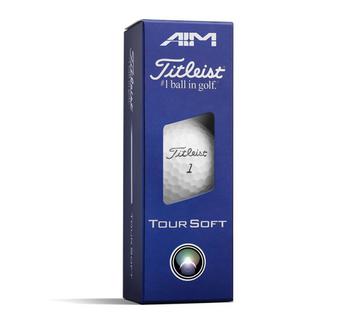 Titleist Tour Soft AIM Performance White Golf Balls - main image