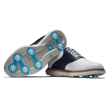 FootJoy Traditions Golf Shoe - White/Navy - main image