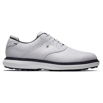 Traditions Spikeless Golf Shoe - White/Navy - main image