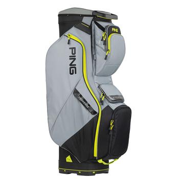 Ping Traverse 214 Golf Cart Bag - Black/Iron Grey/Neon Yellow - main image