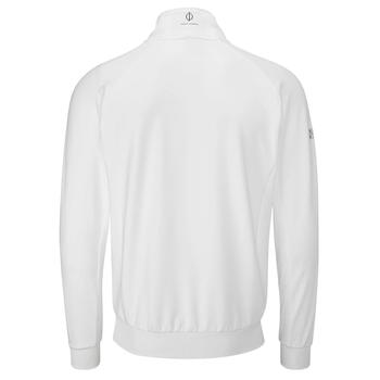 Oscar Jacobson Trent Tour Mid Layer Golf Sweater - White - main image