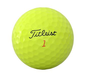 Titleist TruFeel Yellow Golf Balls - main image