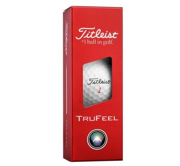 Titleist TruFeel White Golf Balls - main image