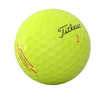Titleist TruFeel Yellow Golf Balls - main image