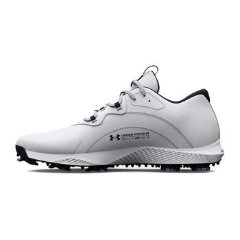Under Armour UA Charged Draw 2 Wide Golf Shoes - White - main image