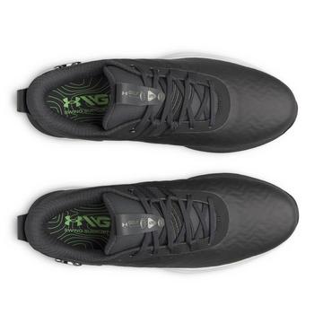 Under Armour UA Drive Pro Clone Spikeless Golf Shoes - Black/Anthracite/Gun Metal - main image