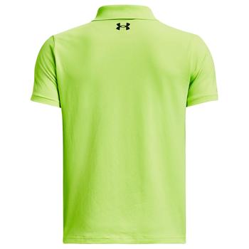 Under Armour UA Junior Performance Golf Polo Shirt - Lime Surge - main image