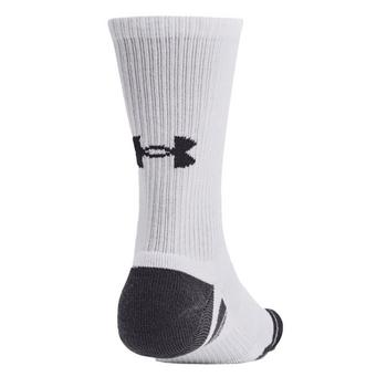 Under Armour Performance Tech Crew Socks 3-Pair Pack - White - main image