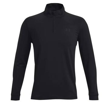 Under Armour Playoff 1/4 Zip Golf Top - Black - main image