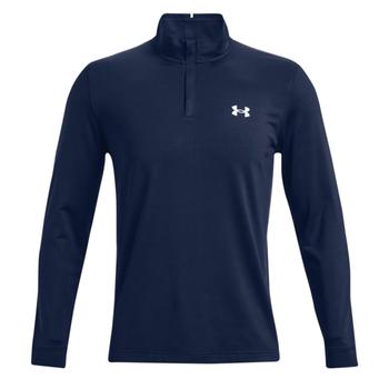 Under Armour Playoff 1/4 Zip Golf Top - Navy - main image