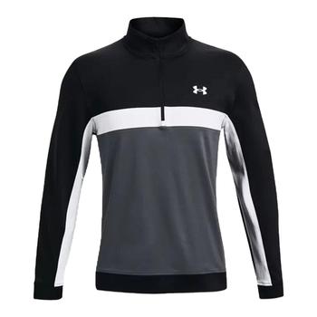 Under Armour UA Storm Midlayer 1/2 Zip Golf Top - Black - main image