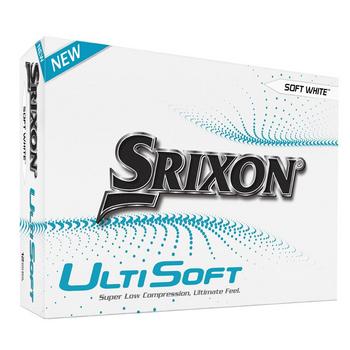 Srixon UltiSoft Golf Balls - White (4 FOR 3) - main image