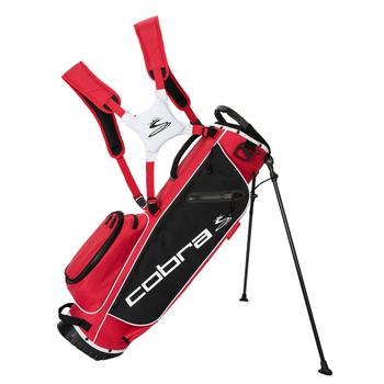 Cobra Ultralight Sunday Golf Stand Bag - Black/Red - main image