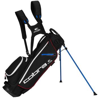 Cobra Ultralight Sunday Golf Stand Bag - Puma Black/Electric Blue - main image