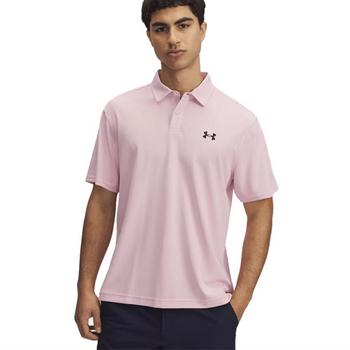 Under Armour Tee to Green Mens Shirt - Prime Pink/Midnight Navy - main image