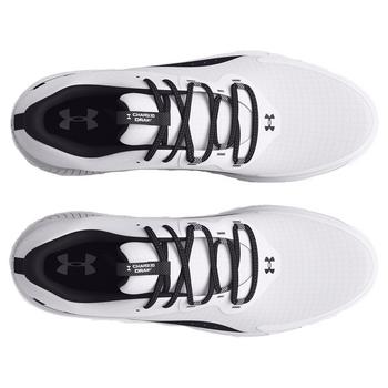 Under Armour UA Charged Draw 2 Spikeless Mens Golf Shoes - White - main image