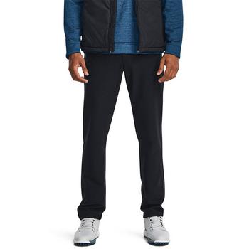 Under Armour UA ColdGear Infrared Golf Trousers - Black/Halo Gray - main image