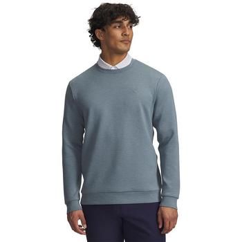 Under Armour UA Drive Midlayer Crew Golf Sweater - Jasper Blue - main image