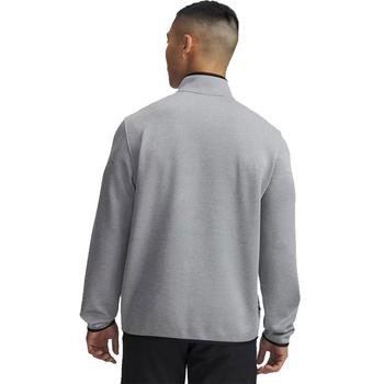 Under Armour UA Drive Midlayer SweaterFleece Golf Top - Steel/Mod Gray/Steel - main image