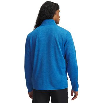 Under Armour UA Drive Midlayer SweaterFleece Golf Top - Blue Atlantis/Viral Blue/Blue Atlantis - main image