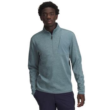 Gold Gear Direct - Under Armour UA Drive Midlayer SweaterFleece Top - Jasper Blue/Serpentine/Jasper Blue
