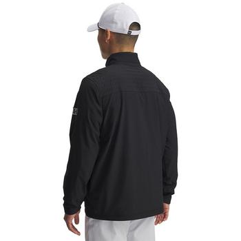 Under Armour UA Drive Pro Full-Zip Golf Top - Black/Black - main image