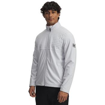 Under Armour UA Drive Pro Full-Zip Golf Top - Halo Gray/Black - main image