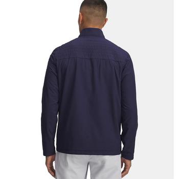 Under Armour UA Drive Pro Full-Zip Golf Top - Midnight Navy/Black - main image