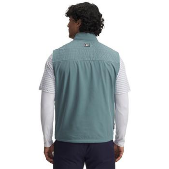 Under Armour UA Drive Pro Golf Vest - Jasper Blue/Black - main image