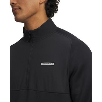 Under Armour UA Drive Pro Hybrid Golf Top - Black/Black - main image