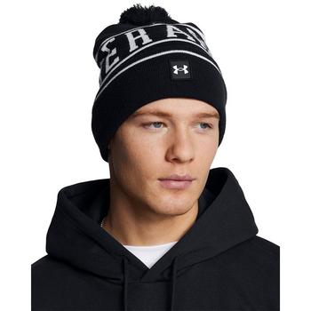 Under Armour UA Halftime Pom Pom Beanie Hat - Black - main image