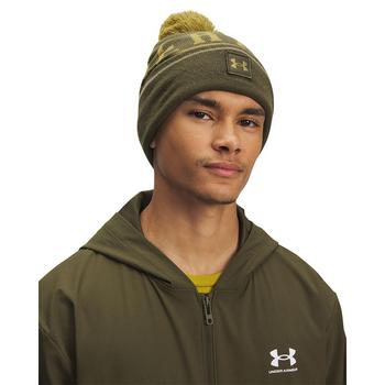 Under Armour UA Halftime Pom Pom Beanie Hat - Green - main image