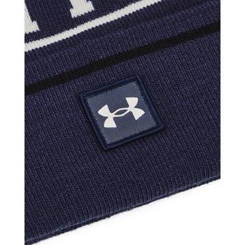 Under Armour UA Halftime Pom Pom Beanie Hat - Navy - main image